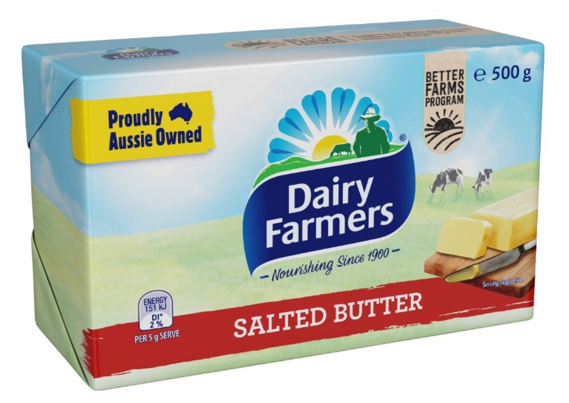 Picture of 500GM DAIRY FARMERS *SALTED* BUTTER