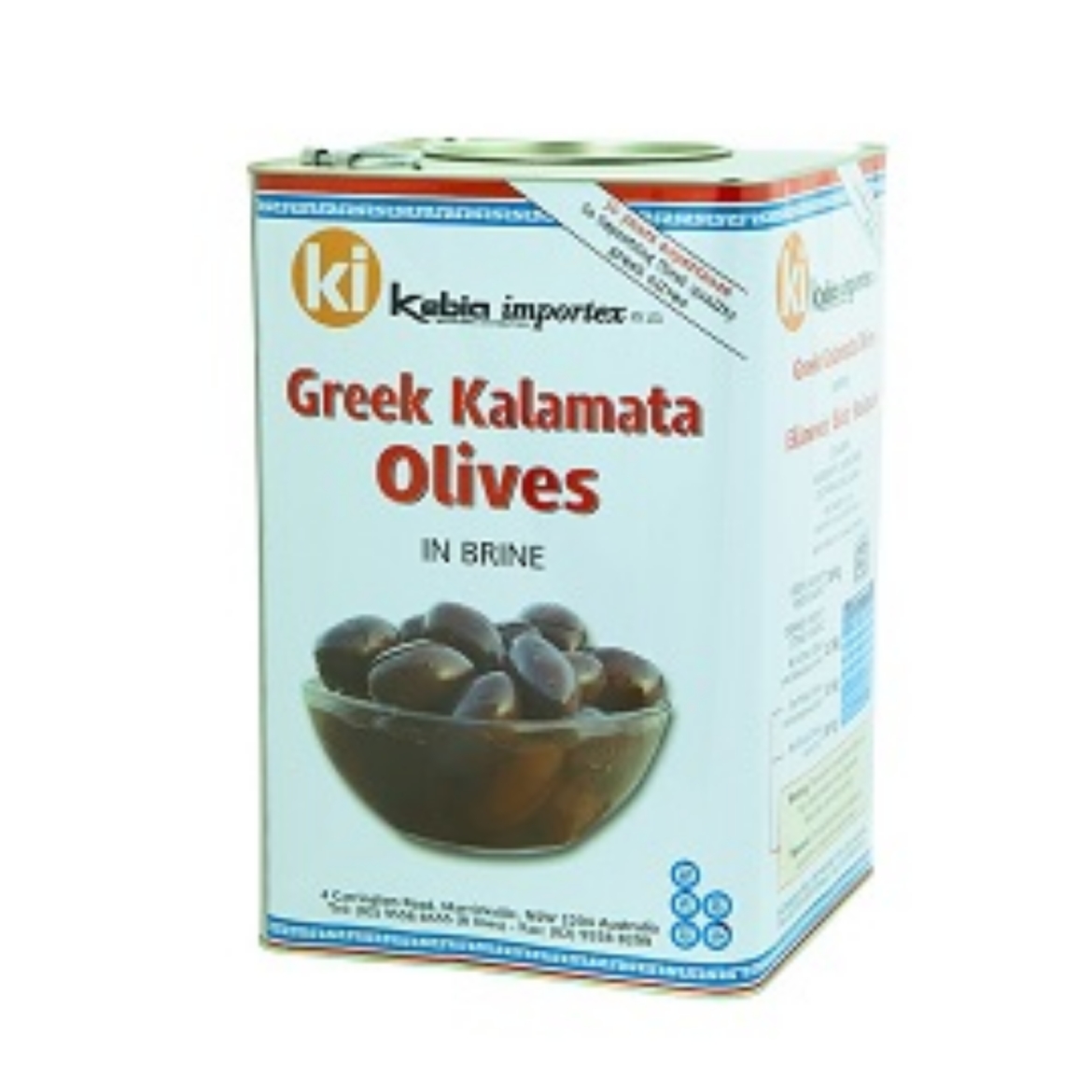 Picture of 20KG KALAMATA PITTED D/W OLIVES (NET 10KG)