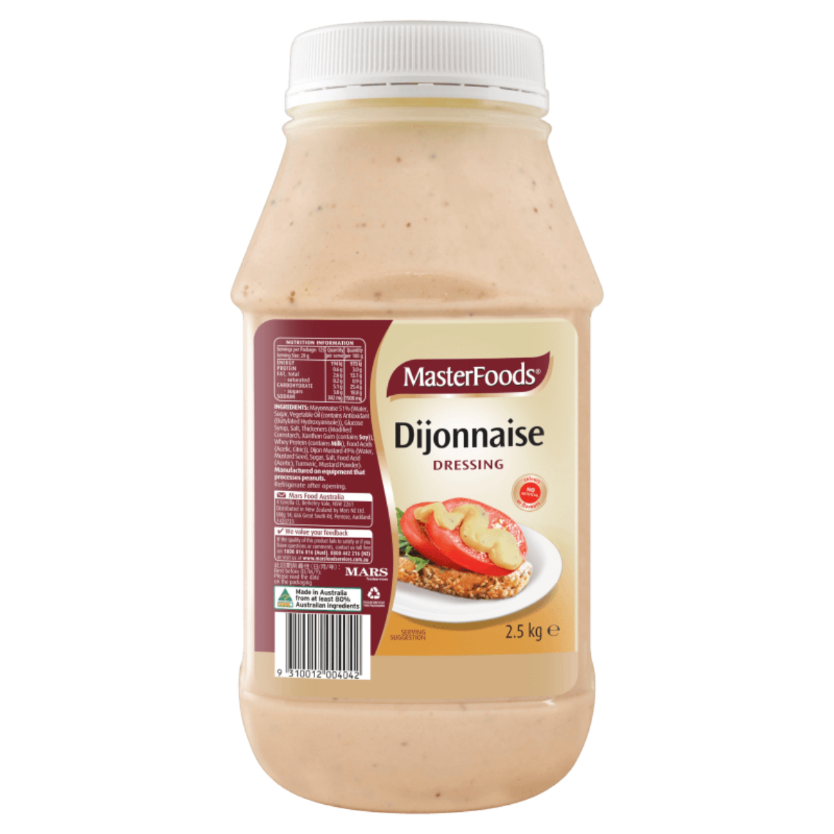 Picture of 2.5KG M/FOODS MUSTARD DIJON STYLE