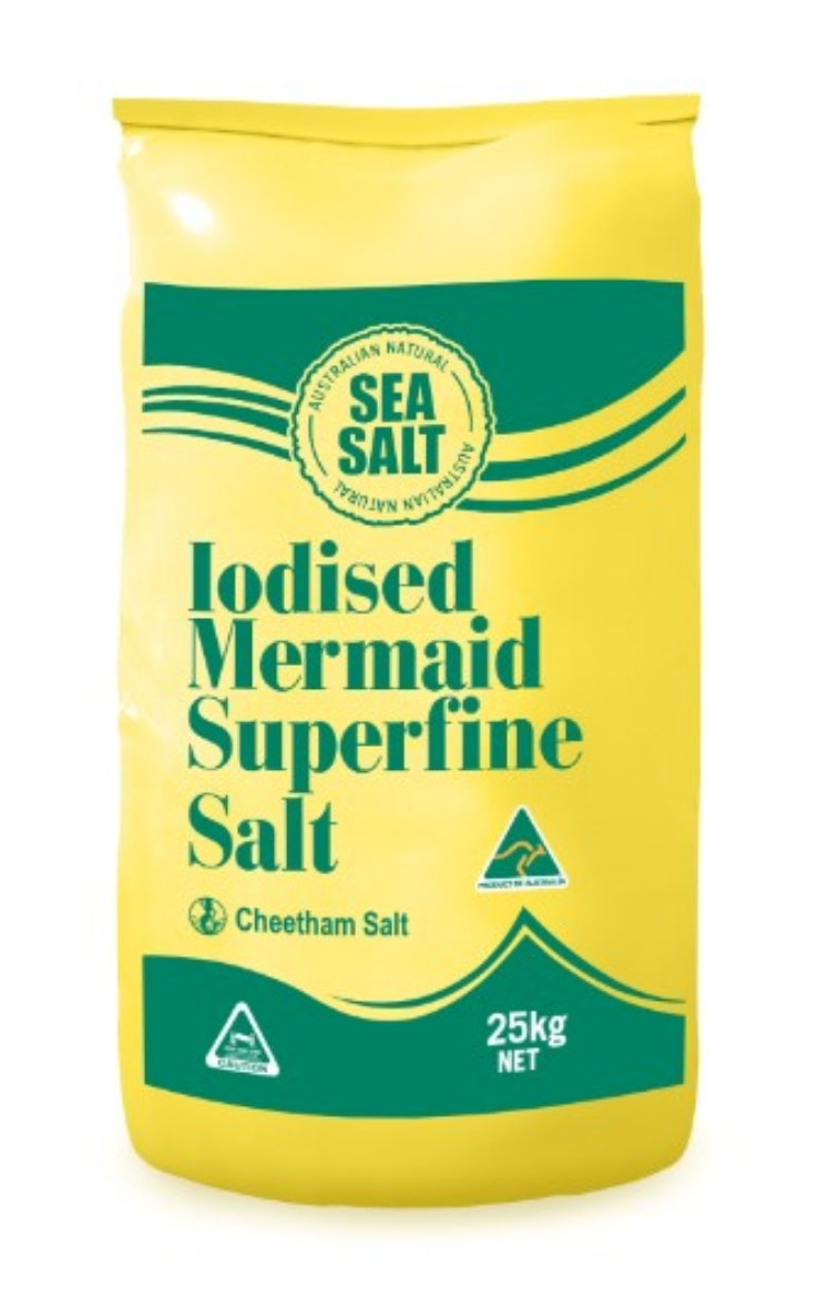 Picture of 25KG MERMAID SUPERFINE SALT (IODISED)