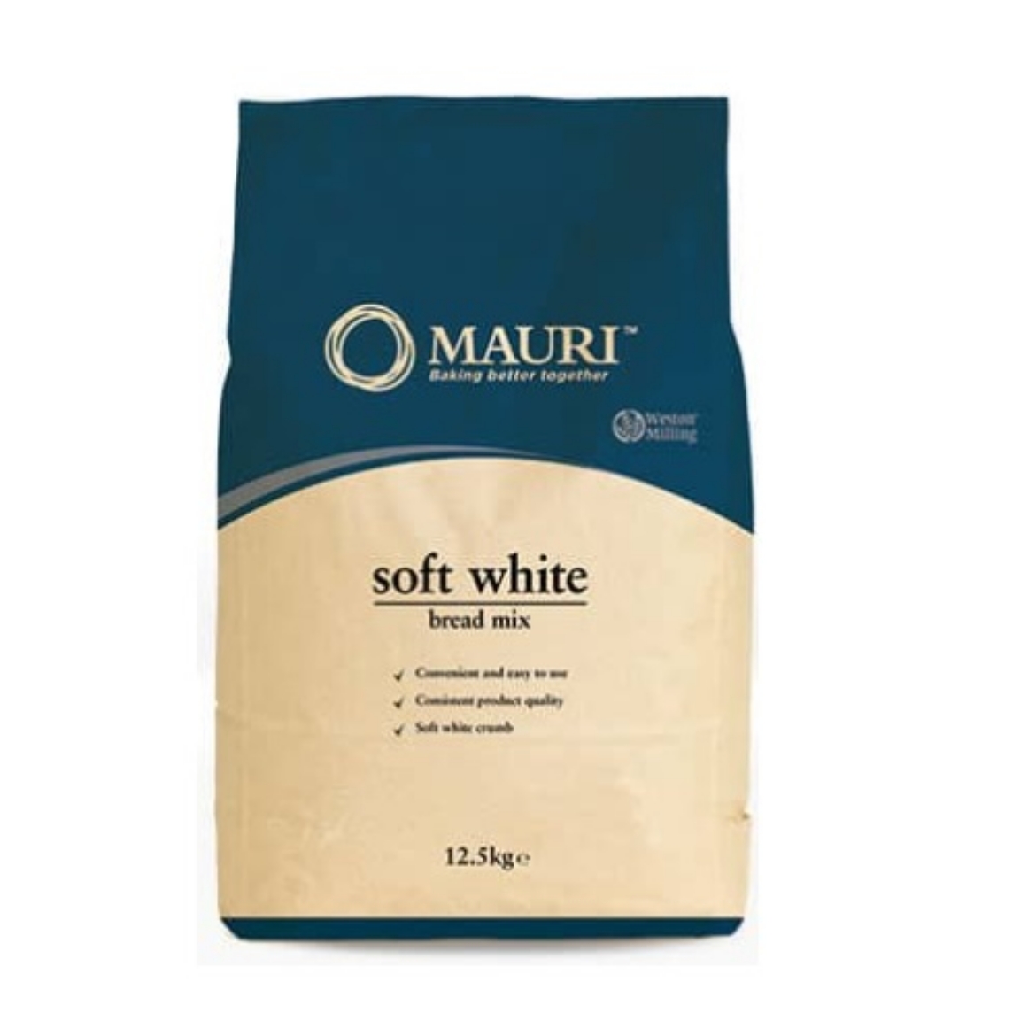 Picture of 12.5KG MAURI SOFT WHITE BREAD MIX
