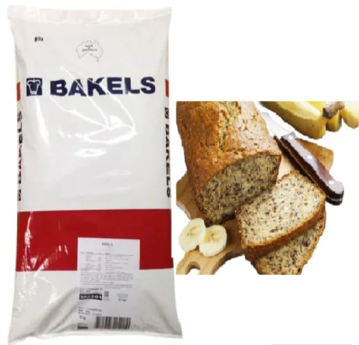Picture of 15KG BAKELS BANANA BREAD MIX