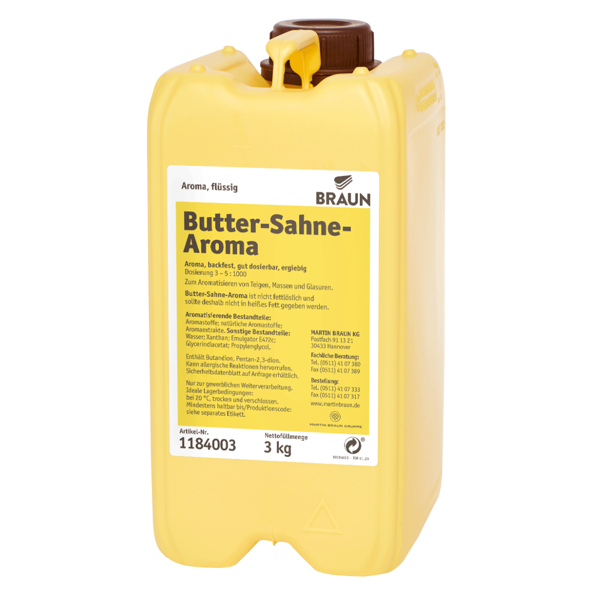 Picture of 3LT BRAUN BUTTER ESSENCE