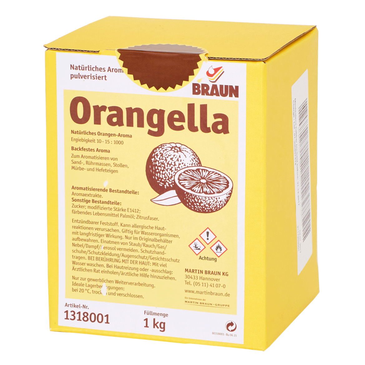 Picture of 1KG ORANGELLA ORANGE FLAVOUR *CLEARANCE ONLY*