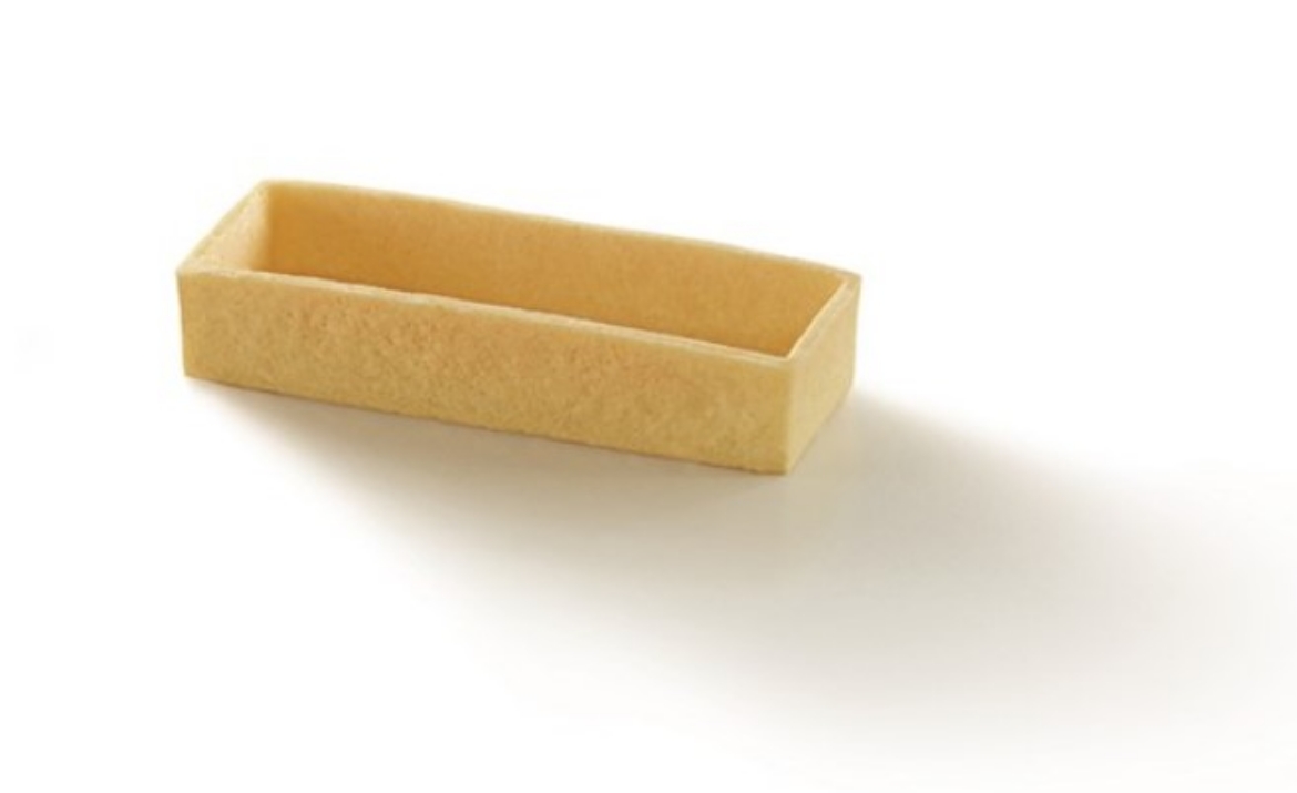 Picture of BSSR97 84s R/B 97mm BAKED RECTANGLE SHORTBREAD SHELLs - LARGE (H)