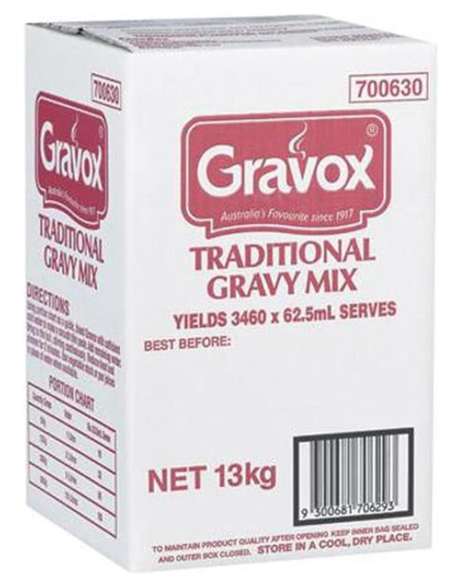 Picture of 13KG GRAVOX TRADITIONAL GRAVY (s/ord)