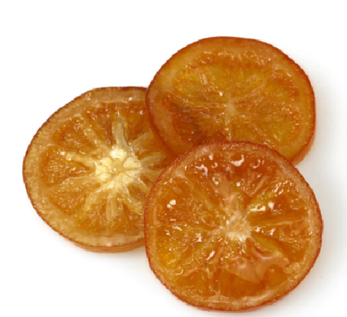 Picture of 5KG GLACE/CANDIED ORANGE SLICES (s/ord)