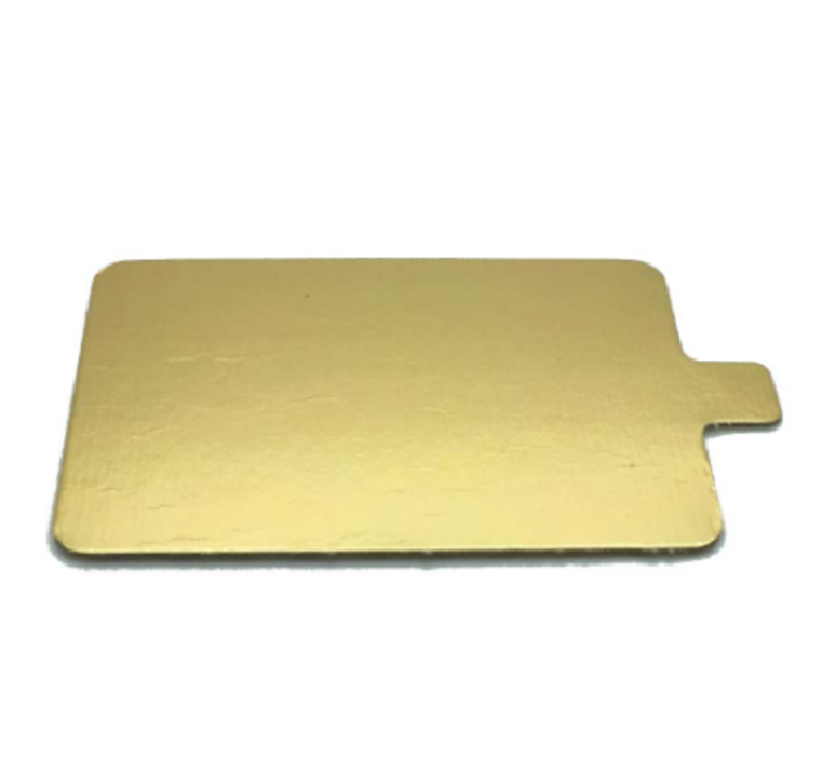Picture of 100s 9.5x5.5cm TBRS  RECT GOLD BOARDS - WITH TAB