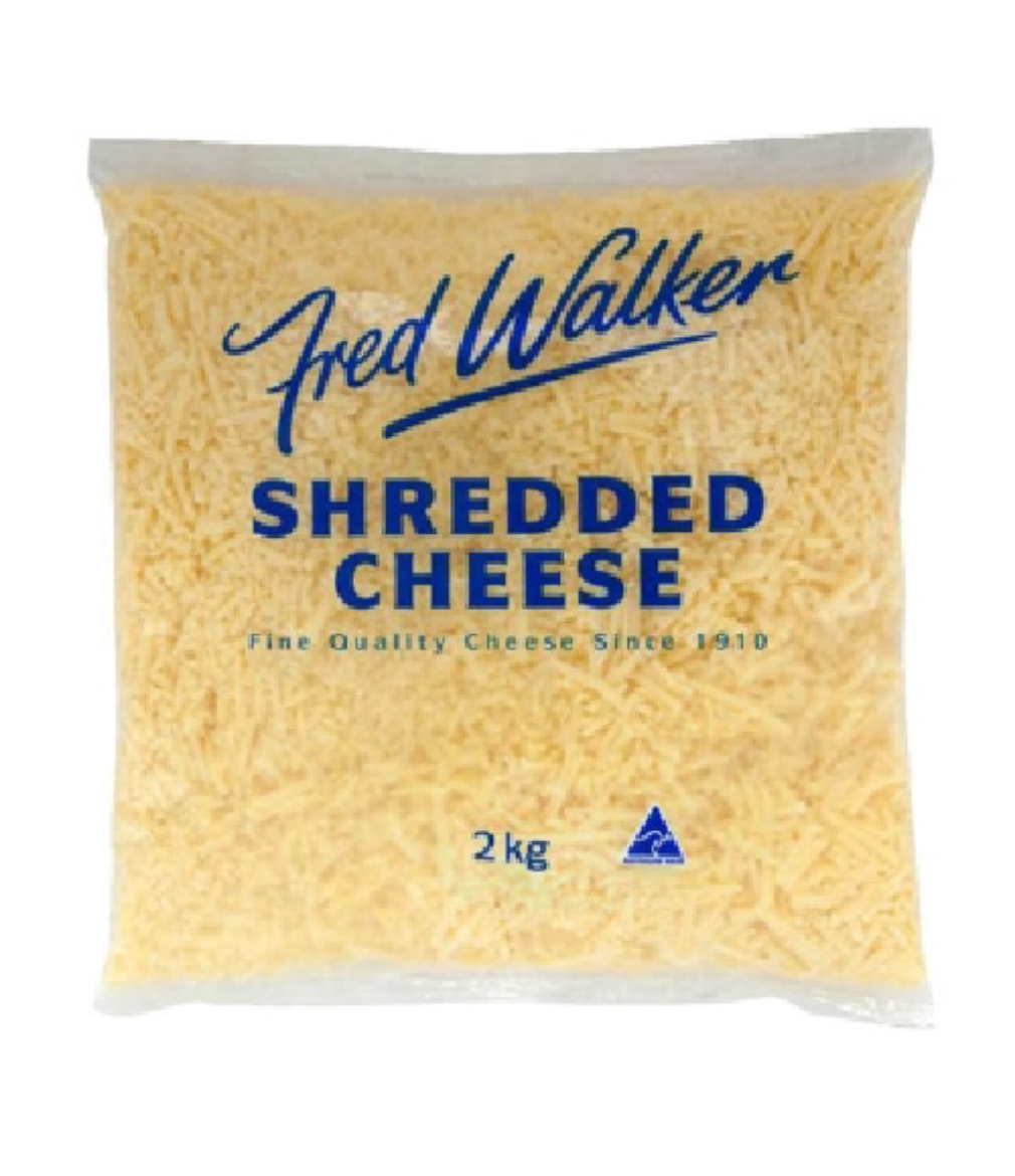 Picture of 2KG FRED WALKER TASTY SHREDDED CHEESE (H)
