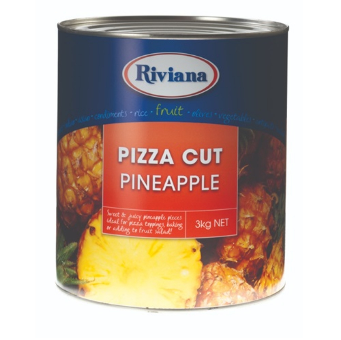 Picture of A10 RIVIANA PINEAPPLE PIZZA CUTS